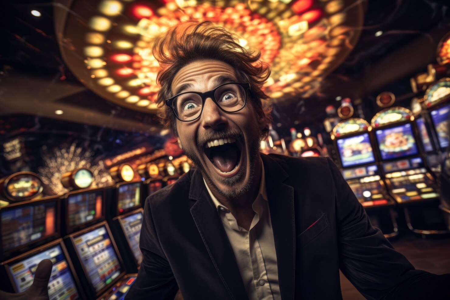 Algorithmic Analysis of Luck in Online Casinos